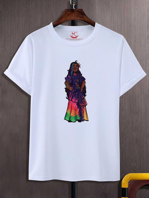 unisex graphic printed round neck tshirt - 20770216 -  Standard Image - 0