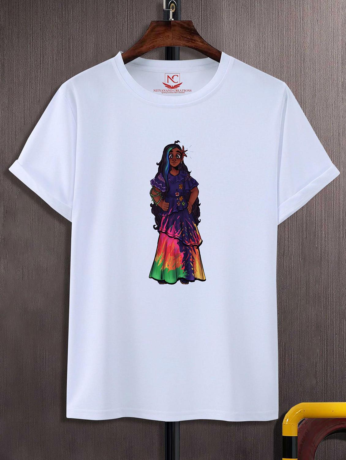 unisex graphic printed round neck tshirt - 20770216 -  Zoom Image - 0