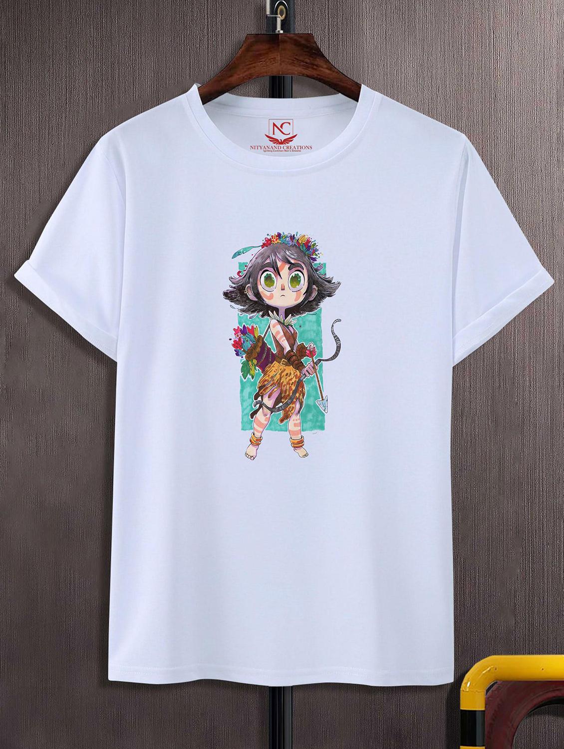 unisex graphic printed round neck tshirt - 20770219 - Zoom Image - 0
