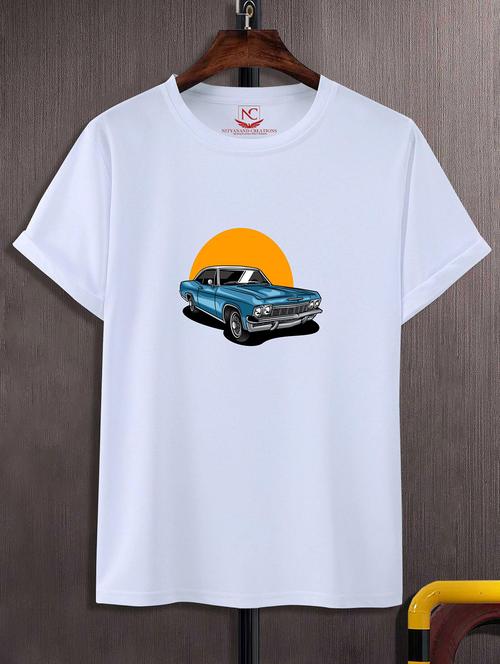 unisex graphic printed round neck tshirt - 20770222 -  Standard Image - 0