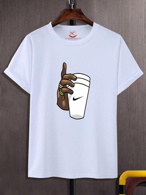 unisex graphic printed round neck tshirt - 20770229 -  Standard Image - 0