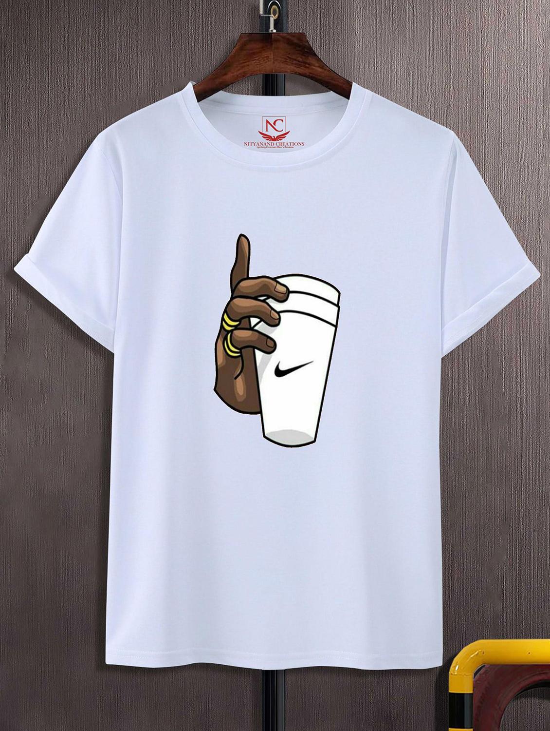 unisex graphic printed round neck tshirt - 20770229 -  Zoom Image - 0