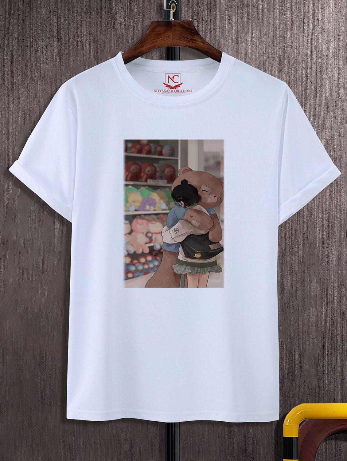 unisex graphic printed round neck tshirt - 20770246 - Zoom Image - 0