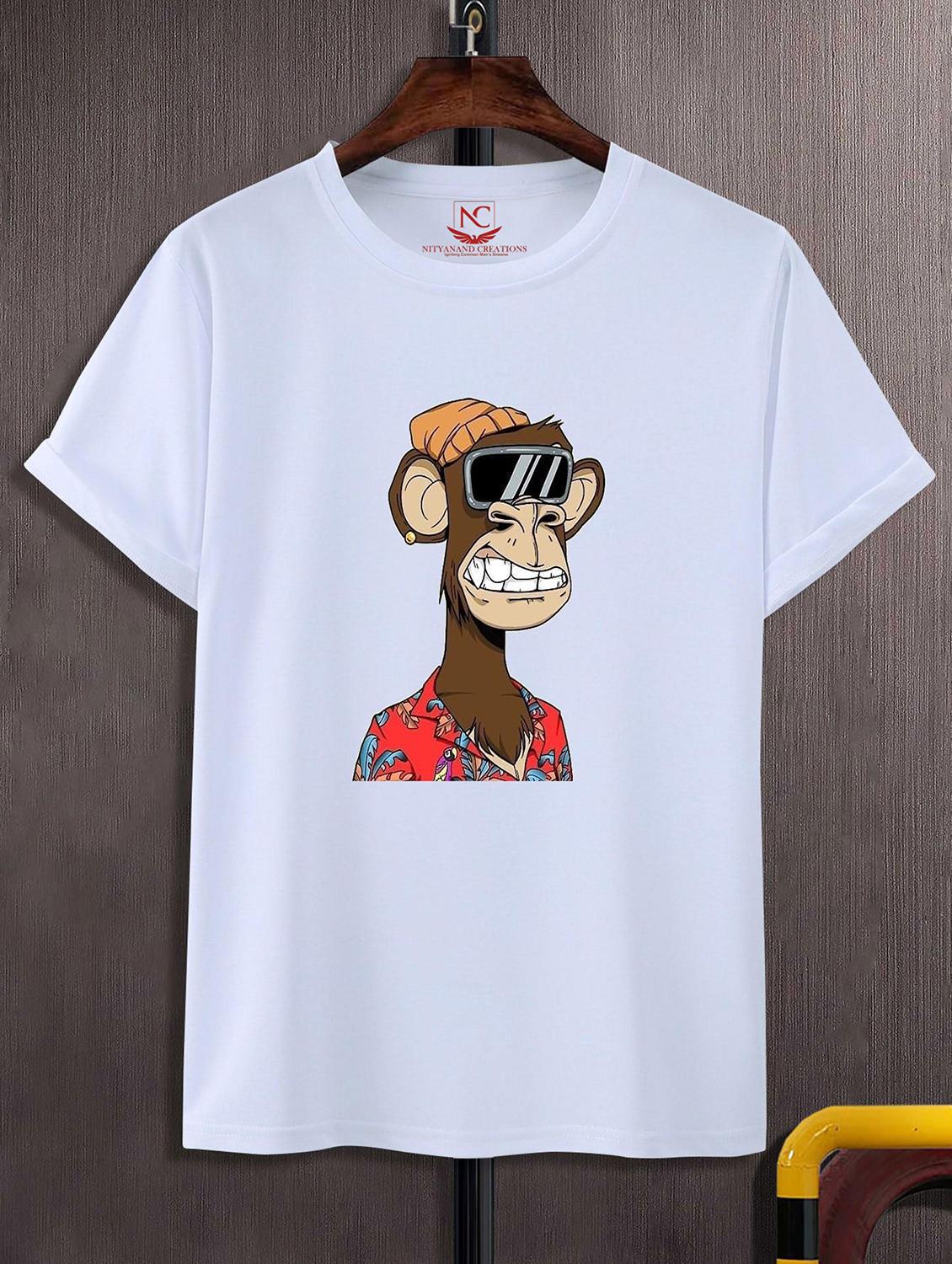 unisex graphic printed round neck tshirt - 20770248 -  Zoom Image - 0