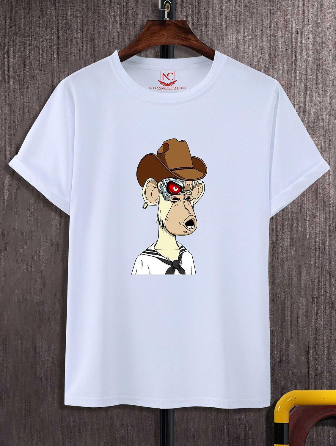 unisex graphic printed round neck tshirt - 20770251 -  Zoom Image - 0