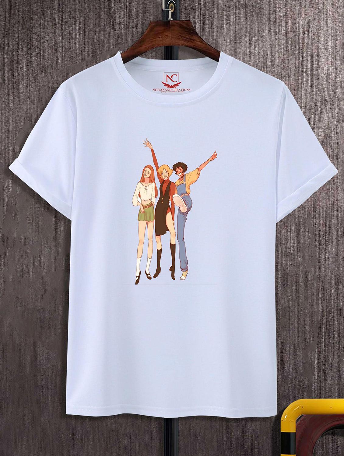 unisex graphic printed round neck tshirt - 20770253 -  Zoom Image - 0