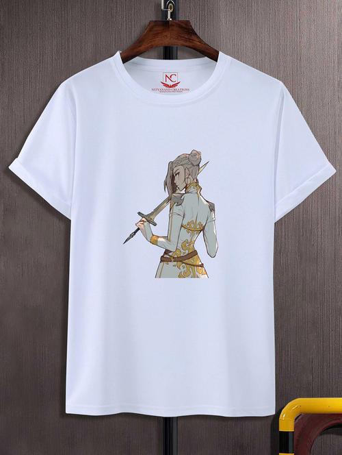unisex graphic printed round neck tshirt - 20770257 -  Standard Image - 0