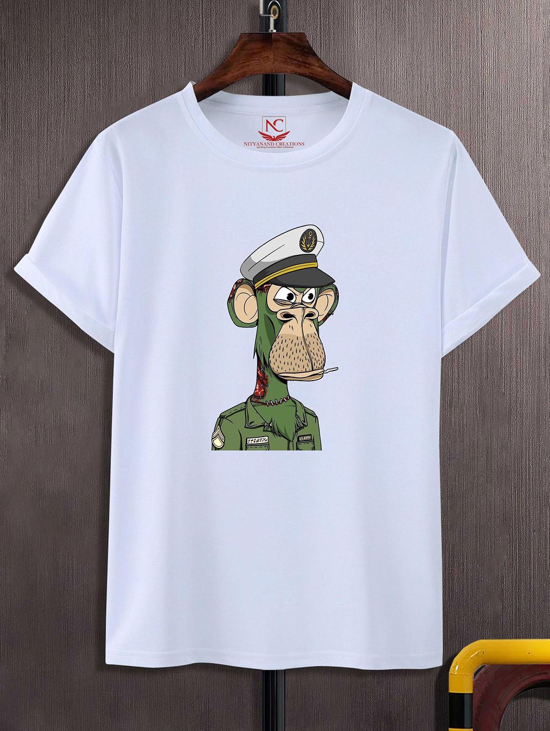 unisex graphic printed round neck tshirt - 20770261 -  Zoom Image - 0