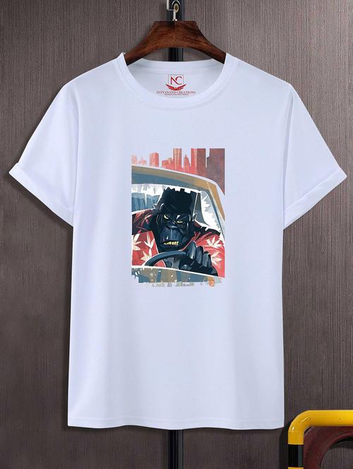 unisex graphic printed round neck tshirt - 20770267 -  Standard Image - 0