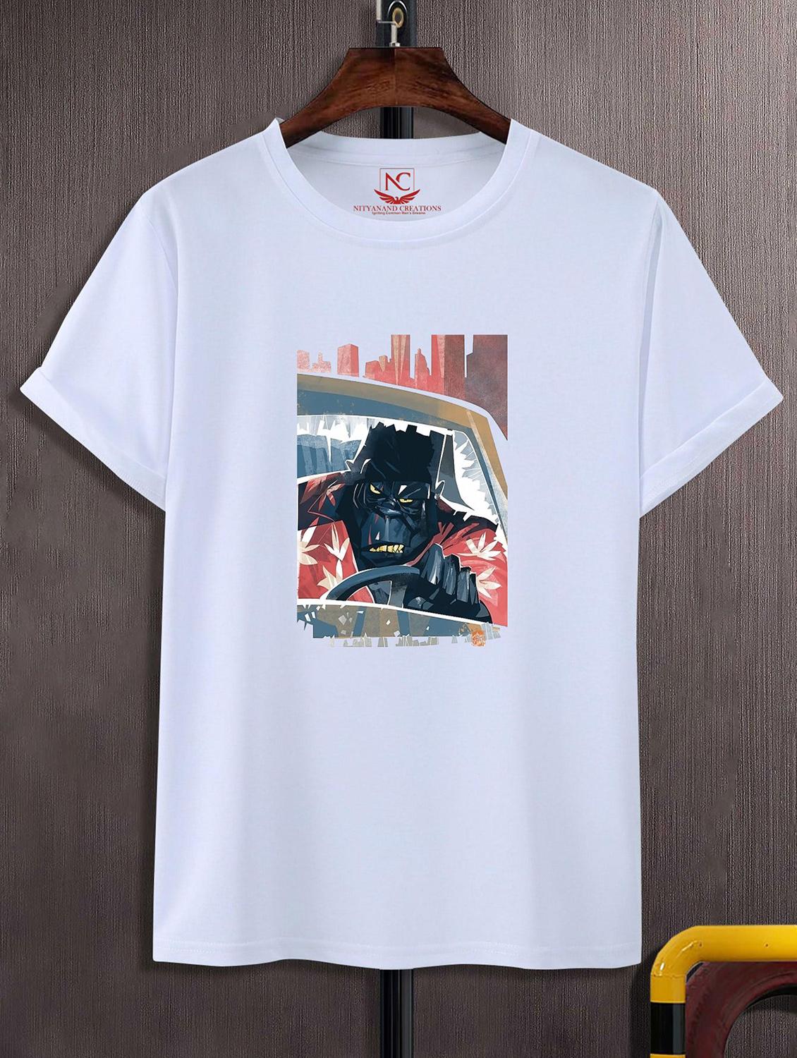 unisex graphic printed round neck tshirt - 20770267 -  Zoom Image - 0
