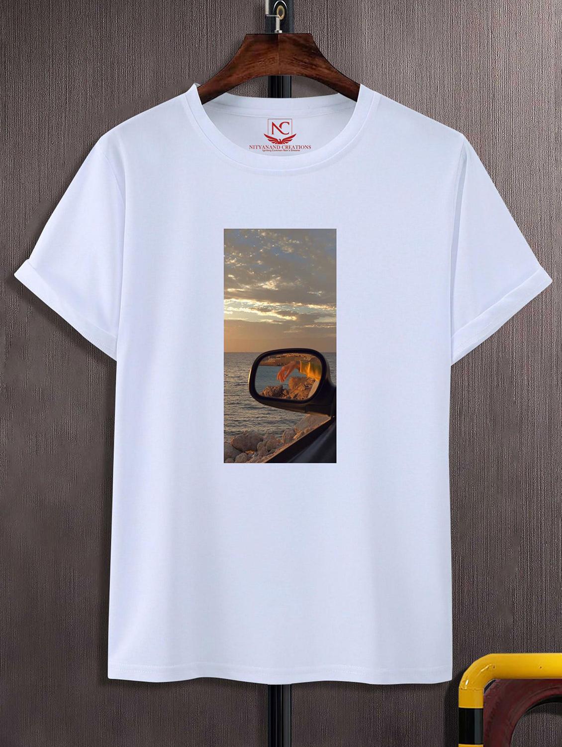 unisex graphic printed round neck tshirt - 20770280 -  Zoom Image - 0