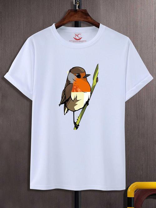 unisex graphic printed round neck tshirt - 20770297 - Standard Image - 0