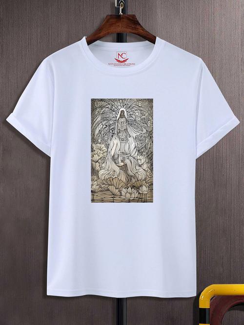 unisex graphic printed round neck tshirt - 20770361 - Standard Image - 0