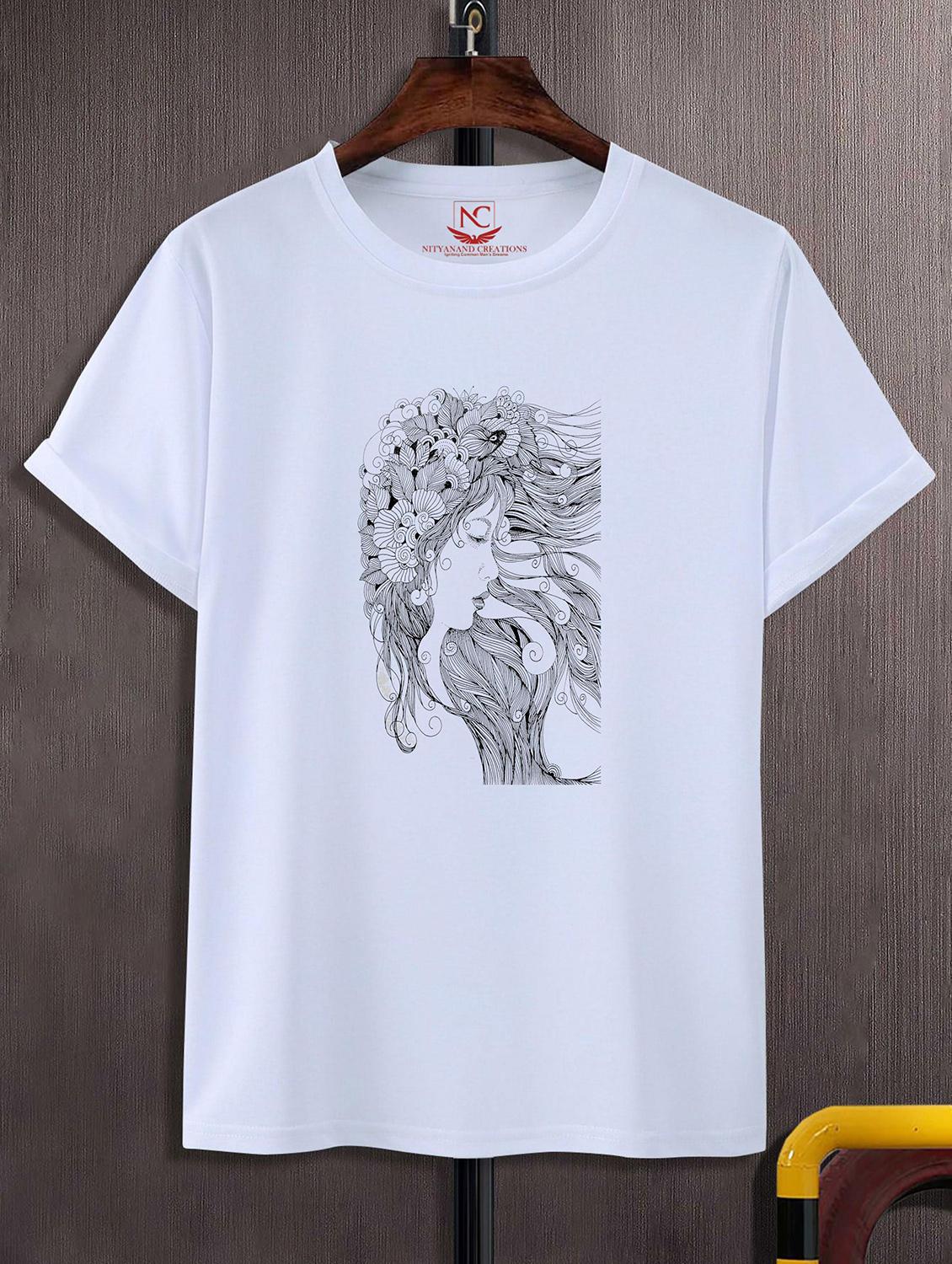 unisex graphic printed round neck tshirt - 20770362 - Zoom Image - 0