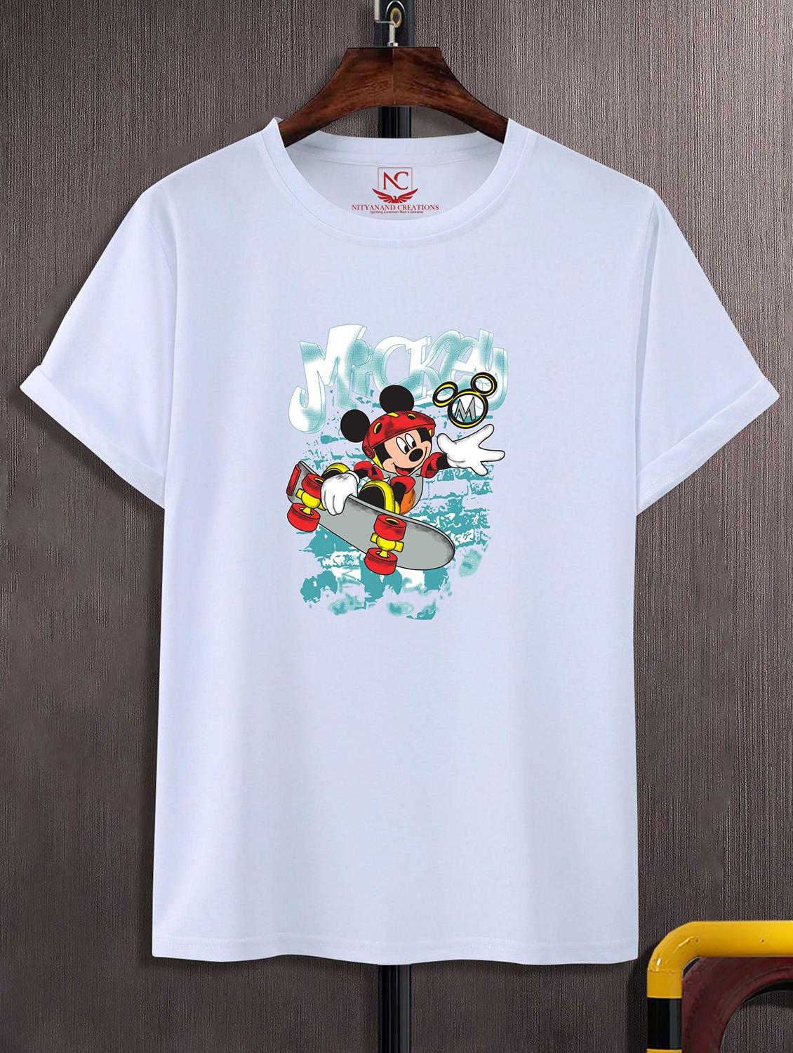 unisex graphic printed round neck tshirt - 20770395 -  Zoom Image - 0