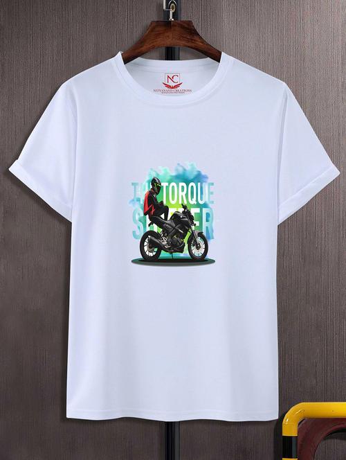 unisex graphic printed round neck tshirt - 20770400 - Standard Image - 0