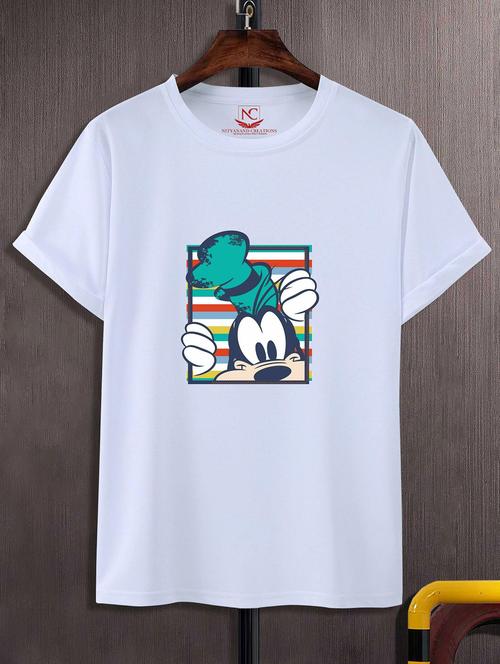 unisex graphic printed round neck tshirt - 20770406 -  Standard Image - 0
