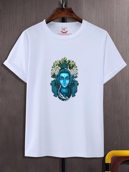 unisex graphic printed round neck tshirt - 20770412 - Standard Image - 0