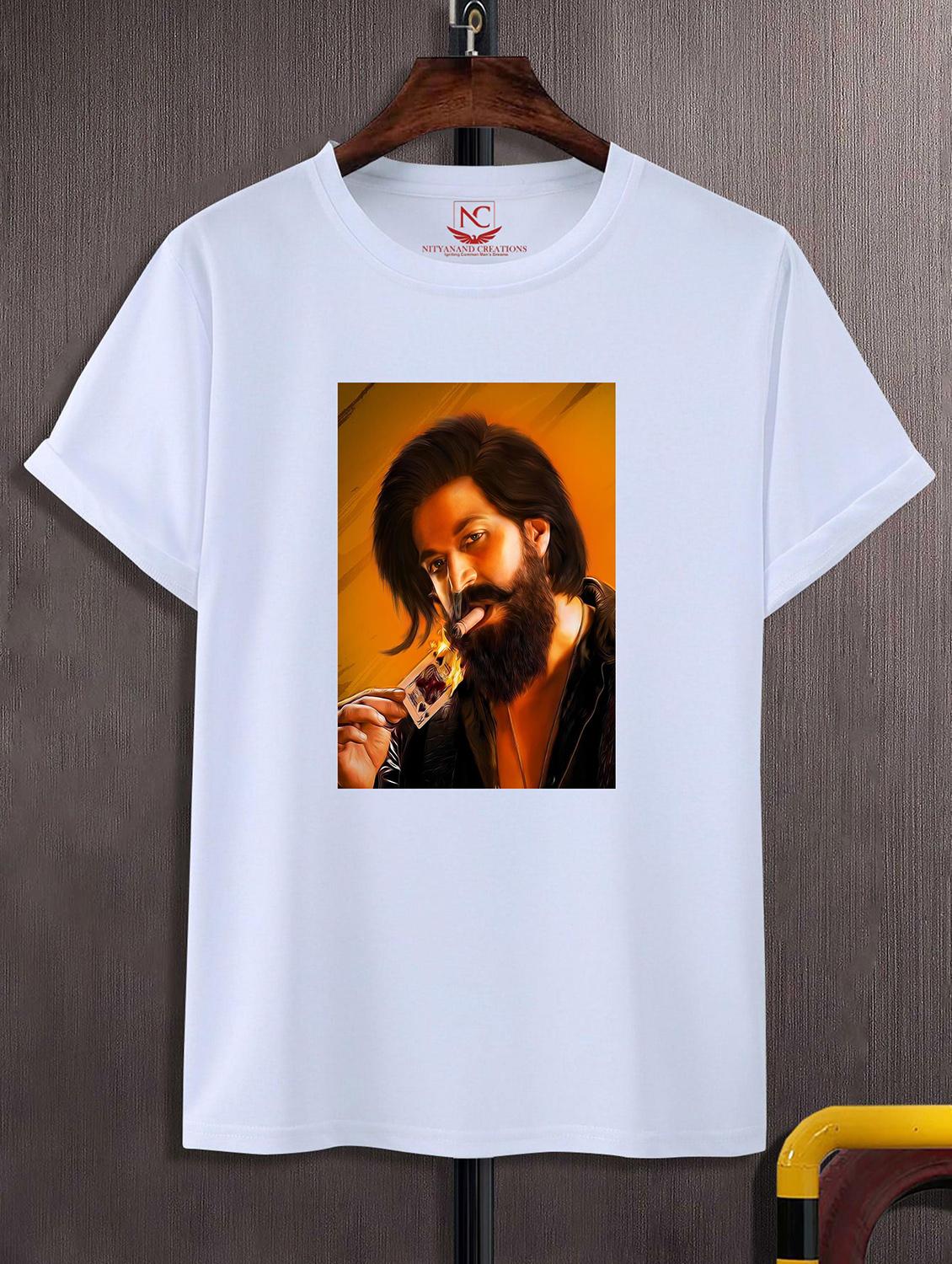 unisex graphic printed round neck tshirt - 20770418 - Zoom Image - 0