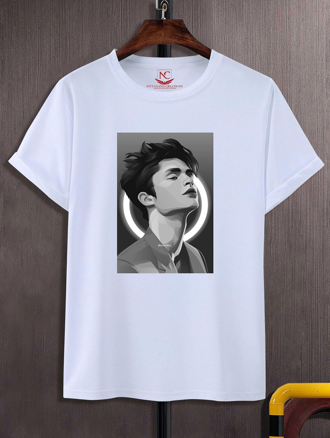 unisex graphic printed round neck tshirt - 20770420 - Zoom Image - 0