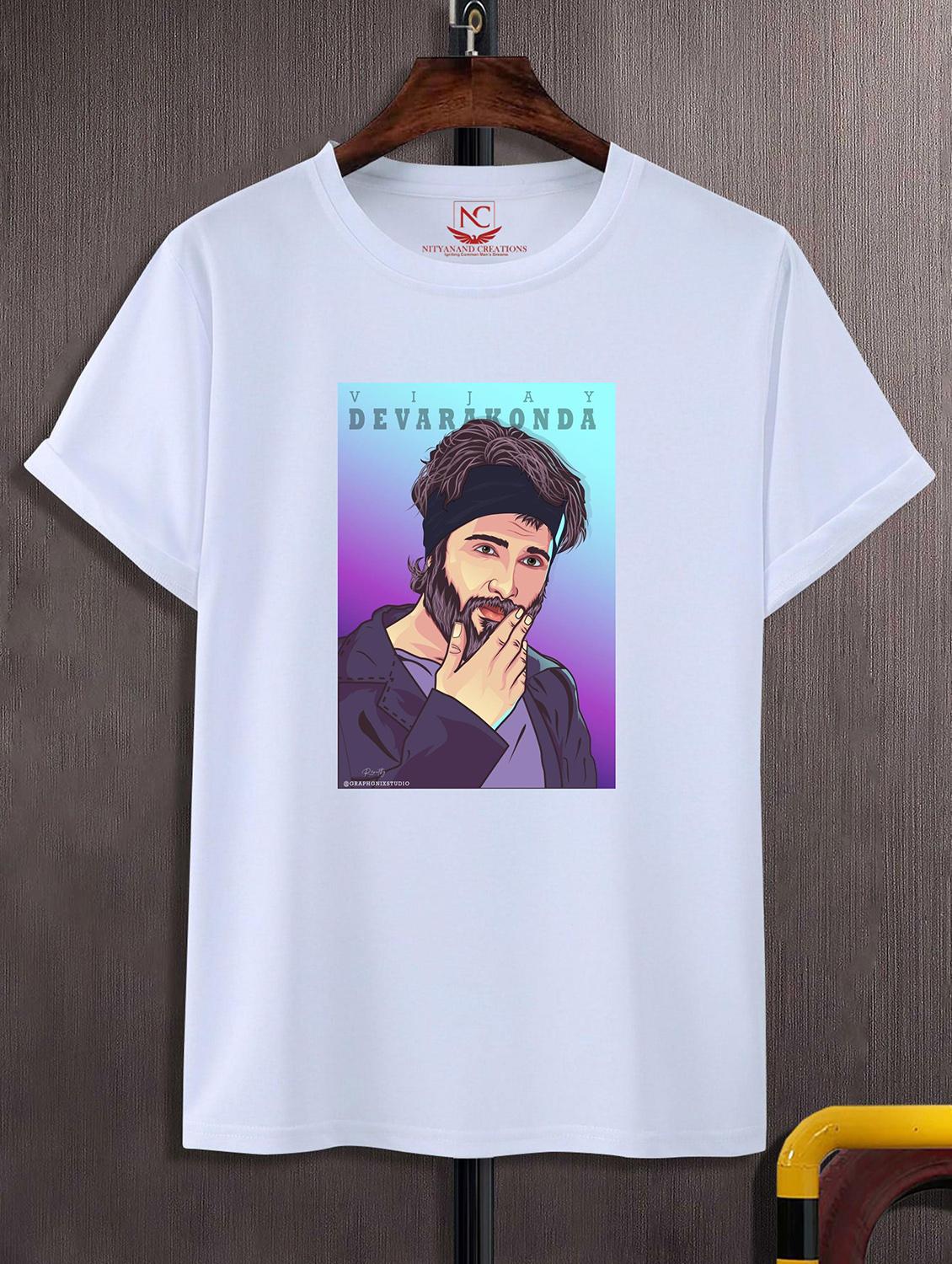 unisex graphic printed round neck tshirt - 20770427 -  Zoom Image - 0