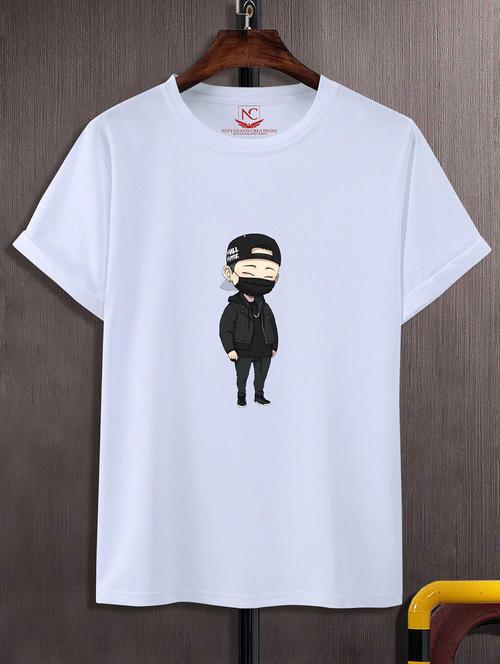 unisex graphic printed round neck tshirt - 20770432 - Standard Image - 0
