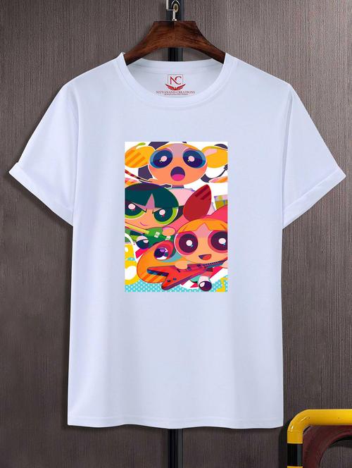 unisex graphic printed round neck tshirt - 20770436 -  Standard Image - 0