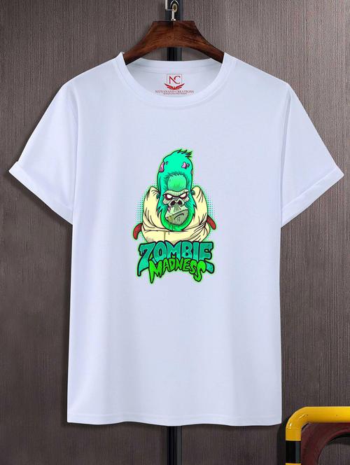 unisex graphic printed round neck tshirt - 20770440 - Standard Image - 0