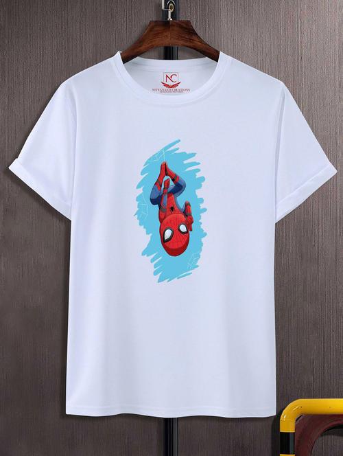 unisex graphic printed round neck tshirt - 20770446 - Standard Image - 0