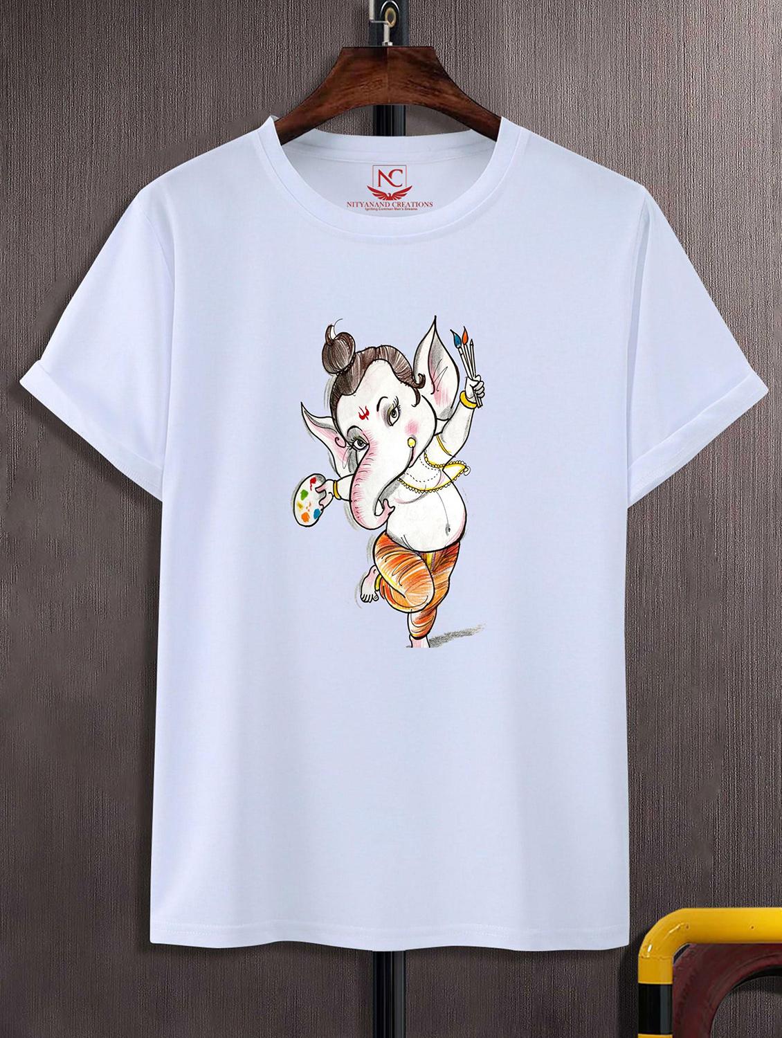 unisex graphic printed round neck tshirt - 20770447 -  Zoom Image - 0