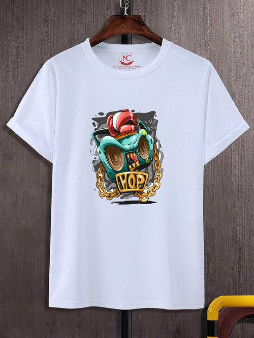 unisex graphic printed round neck tshirt - 20770450 - Standard Image - 0