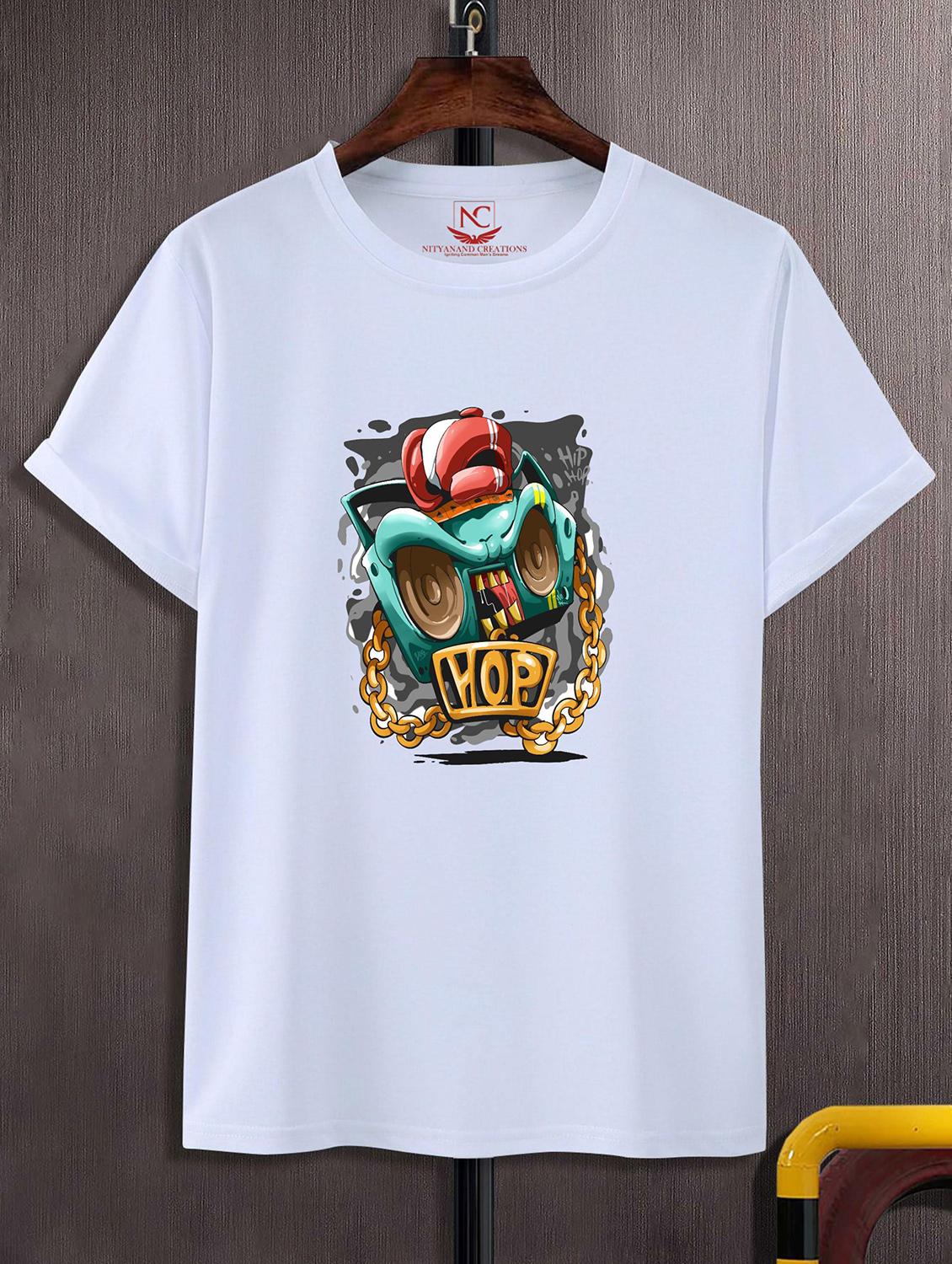 unisex graphic printed round neck tshirt - 20770450 - Zoom Image - 0