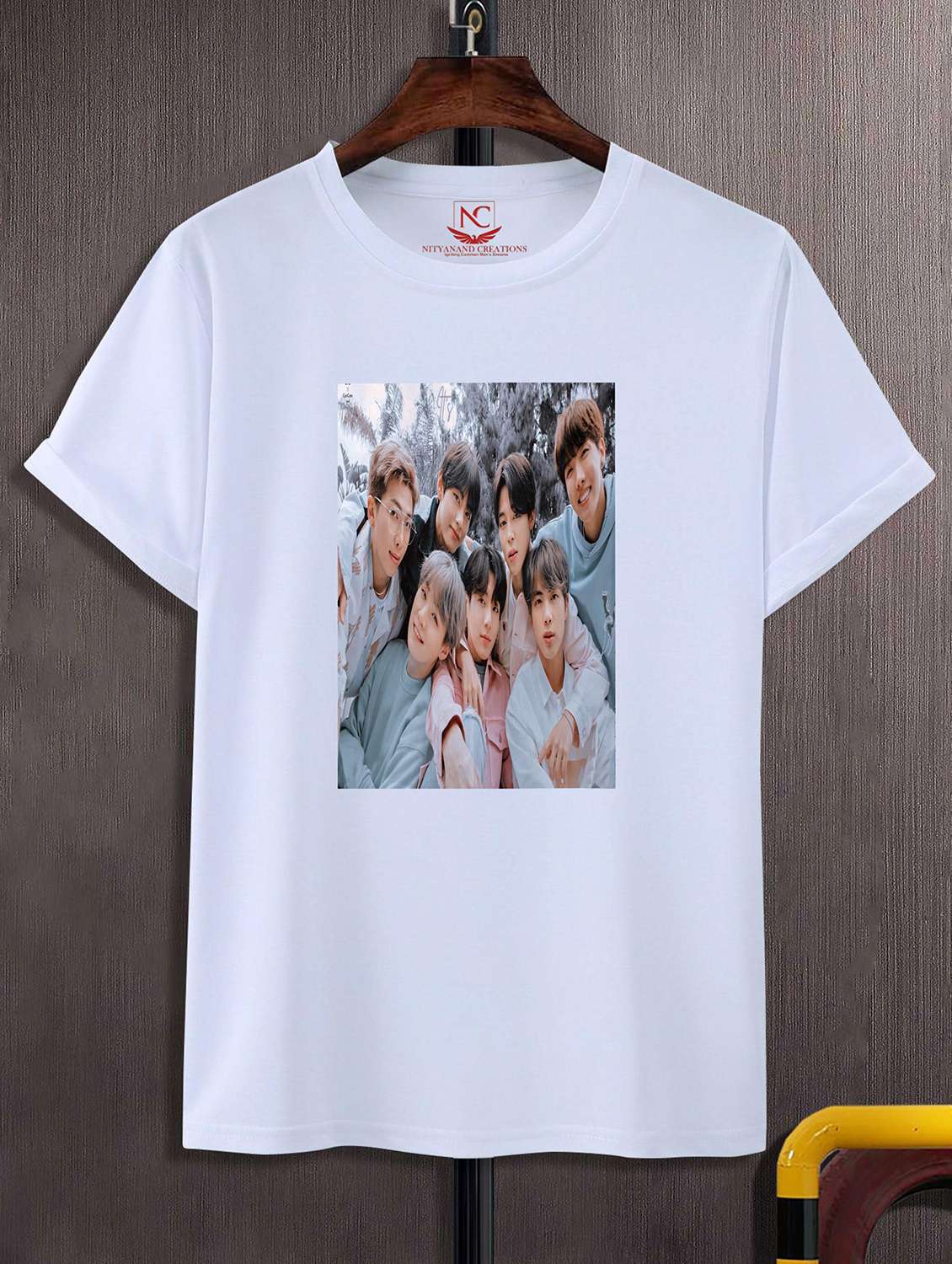 unisex graphic printed round neck tshirt