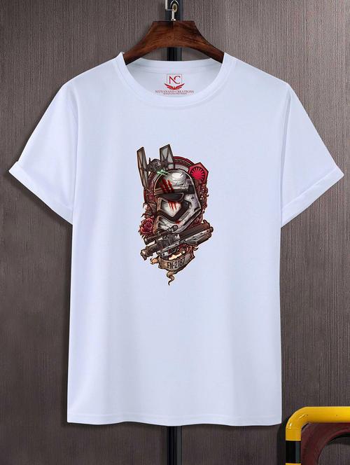 unisex graphic printed round neck tshirt - 20770459 -  Standard Image - 0