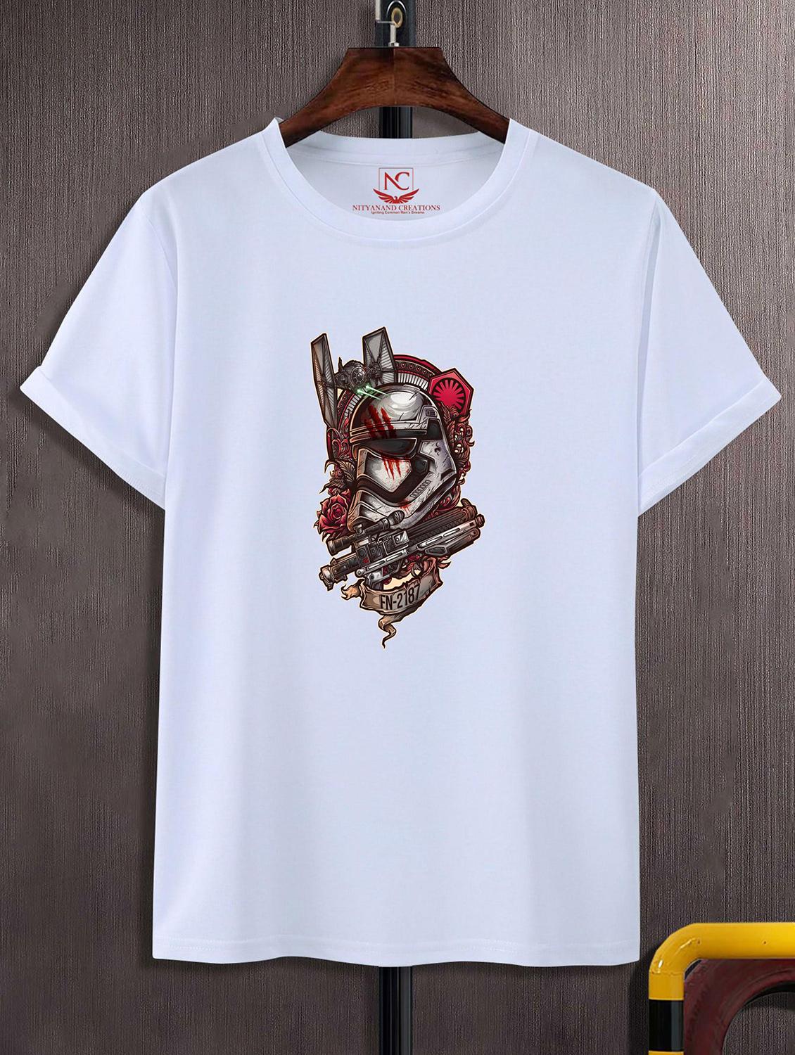 unisex graphic printed round neck tshirt - 20770459 -  Zoom Image - 0