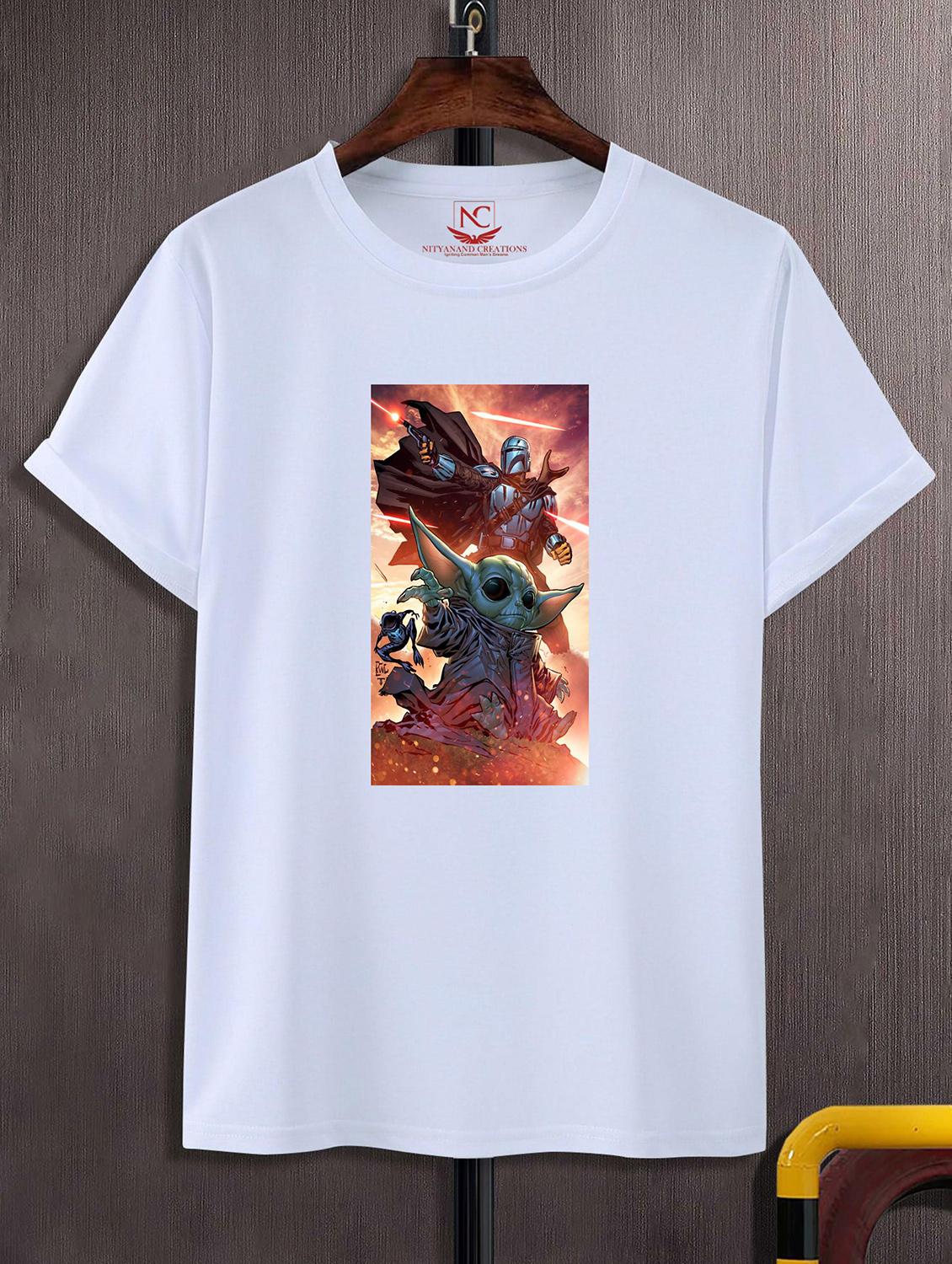 unisex graphic printed round neck tshirt - 20770460 -  Zoom Image - 0