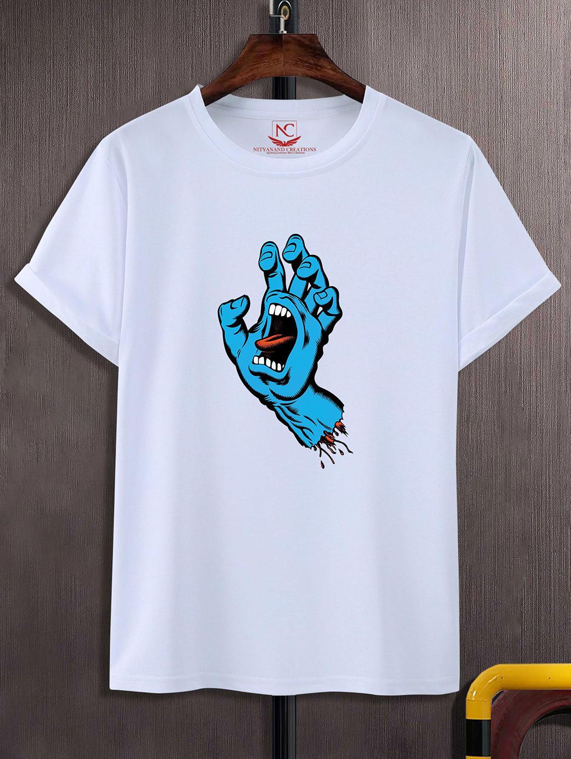 unisex graphic printed round neck tshirt - 20770466 - Zoom Image - 0