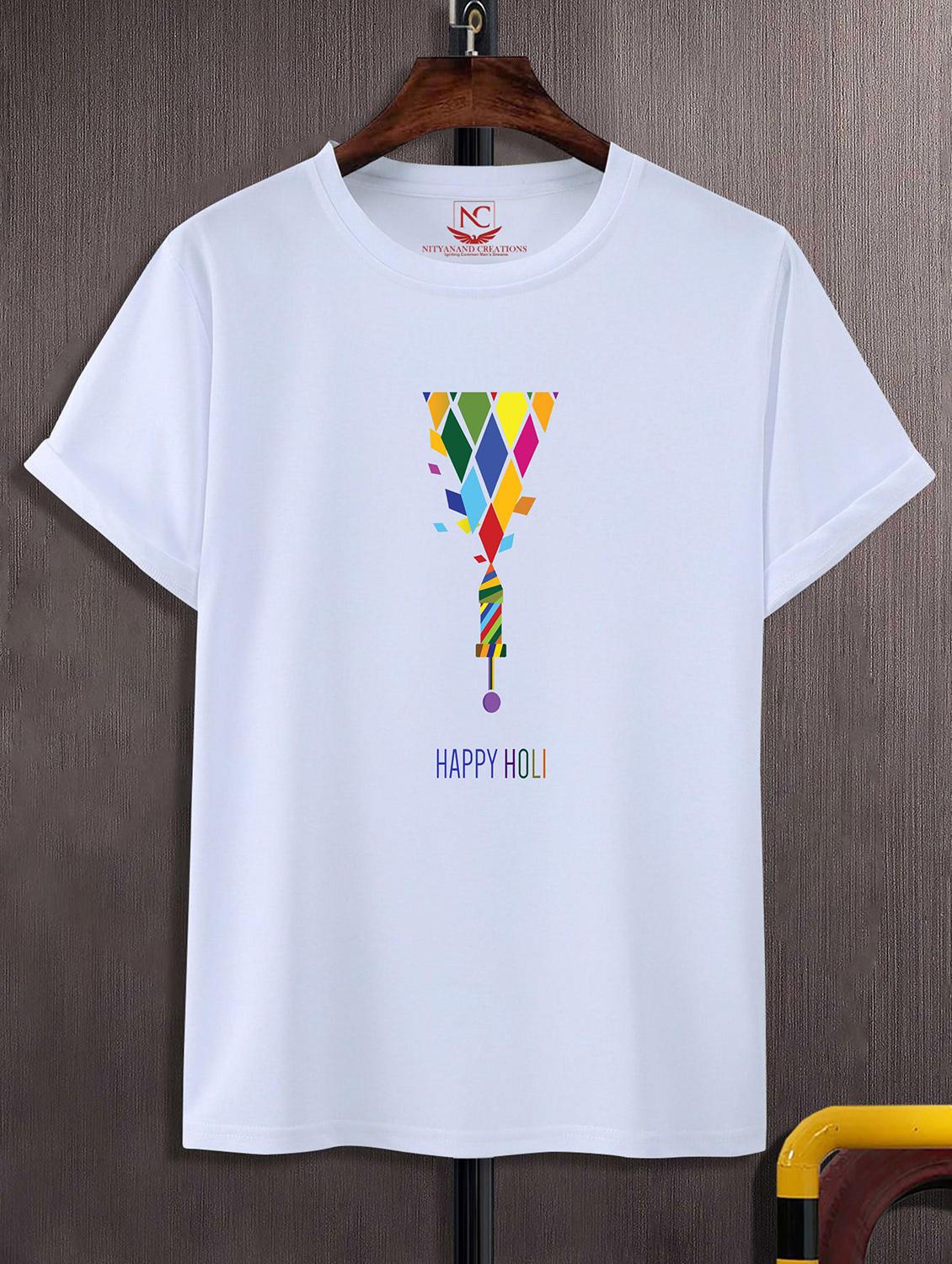 unisex graphic printed round neck tshirt - 20770506 -  Zoom Image - 0