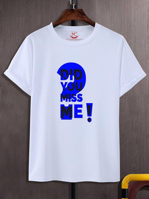 unisex graphic printed round neck tshirt - 20770524 -  Standard Image - 0