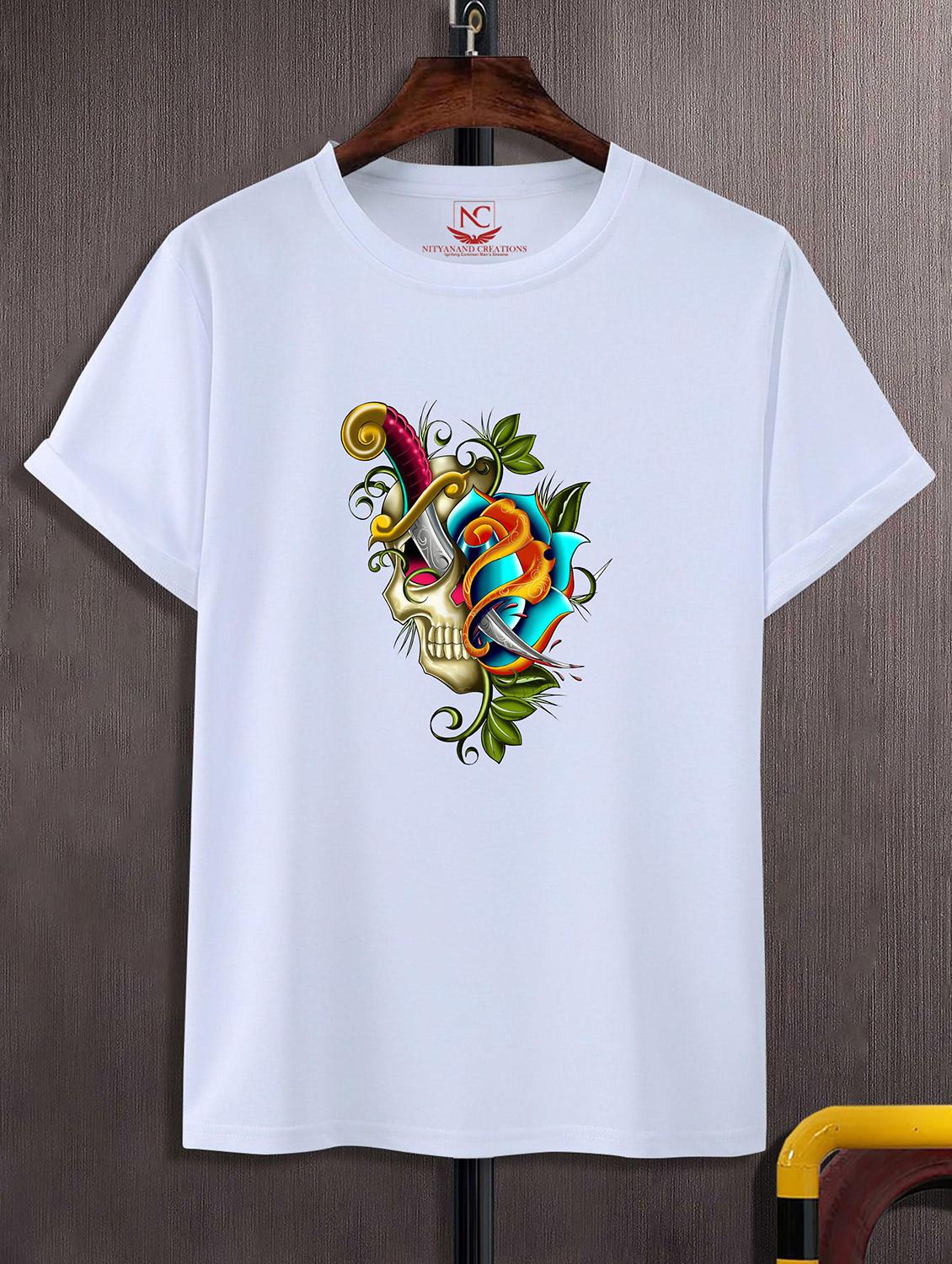unisex graphic printed round neck tshirt - 20770536 -  Zoom Image - 0