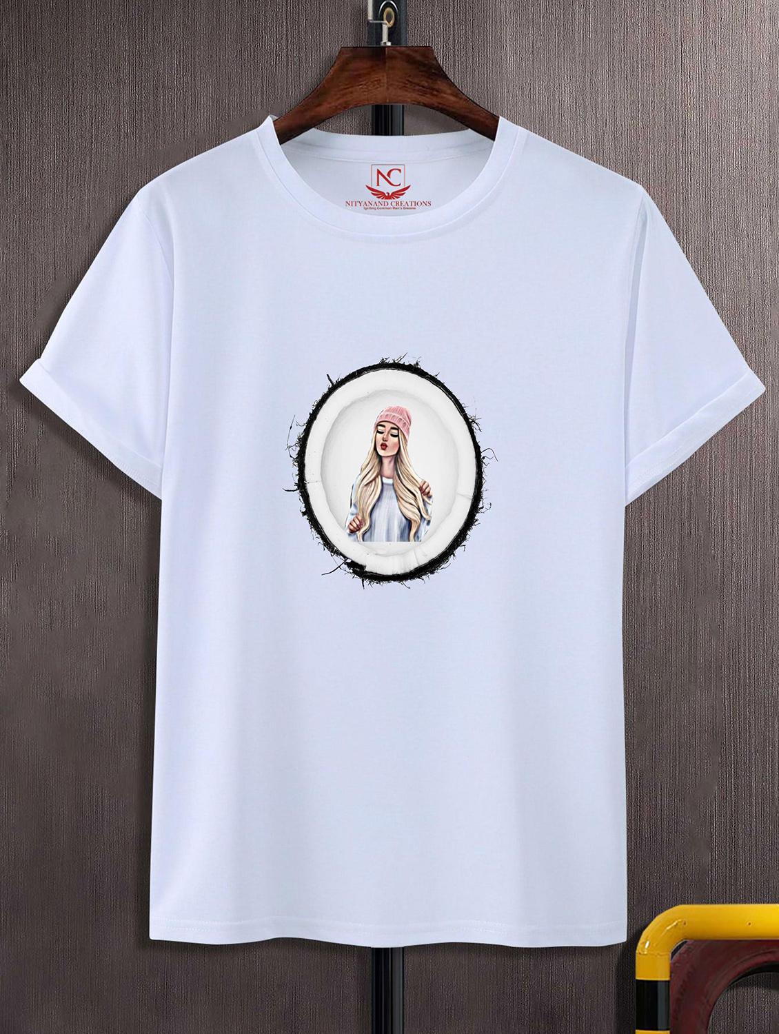 unisex graphic printed round neck tshirt - 20770547 -  Zoom Image - 0