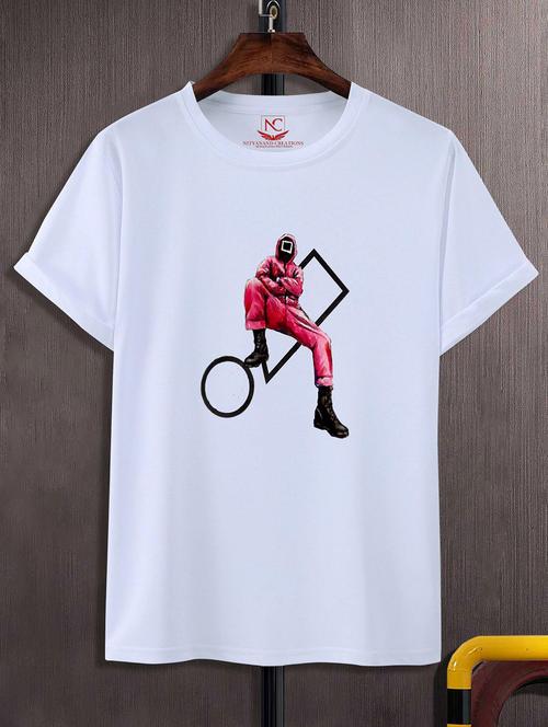 unisex graphic printed round neck tshirt - 20770552 - Standard Image - 0