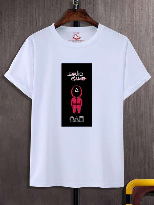 unisex graphic printed round neck tshirt - 20770553 - Standard Image - 0