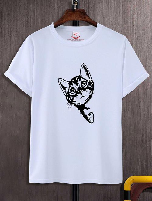 unisex graphic printed round neck tshirt - 20770559 -  Standard Image - 0