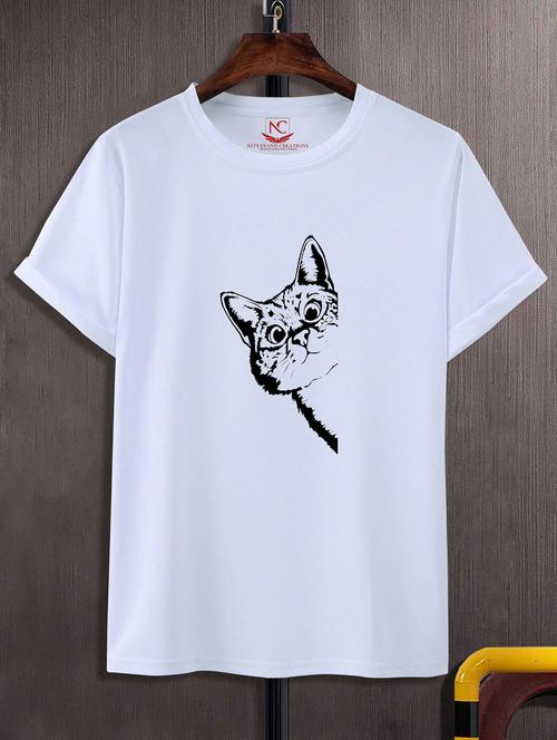 unisex graphic printed round neck tshirt - 20770562 -  Standard Image - 0