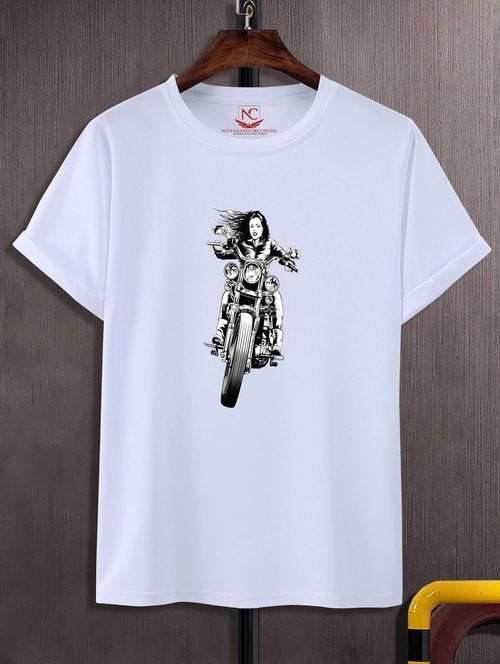 unisex graphic printed round neck tshirt - 20770605 - Standard Image - 0