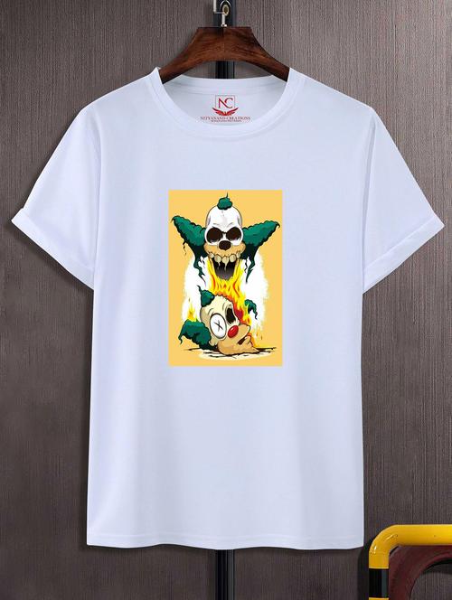 unisex graphic printed round neck tshirt - 20770616 -  Standard Image - 0