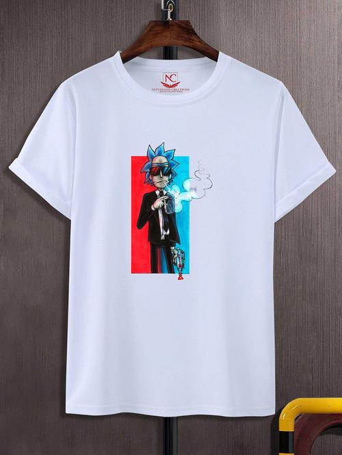 unisex graphic printed round neck tshirt - 20770635 -  Standard Image - 0