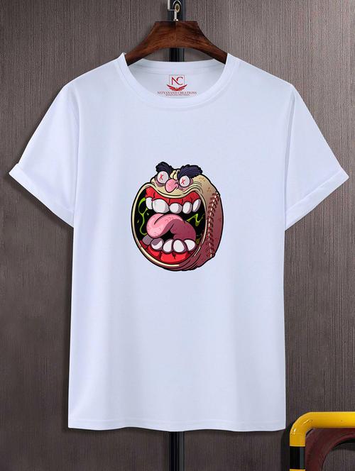 unisex graphic printed round neck tshirt - 20770719 -  Standard Image - 0