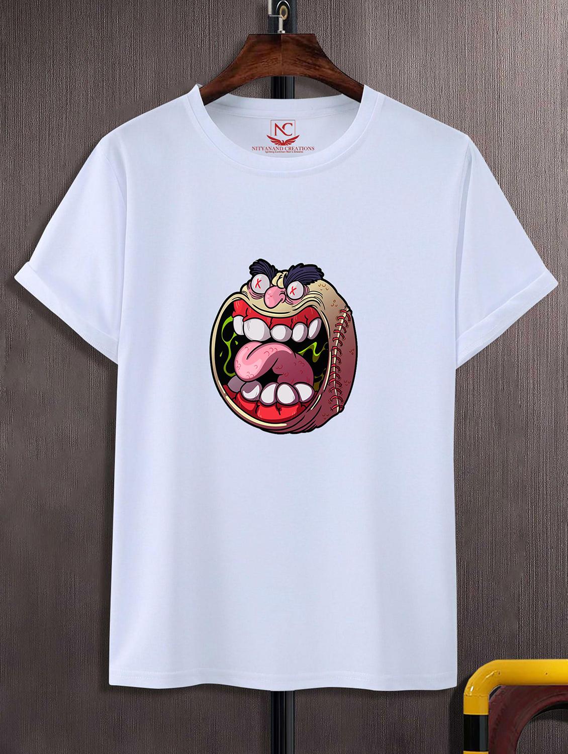 unisex graphic printed round neck tshirt - 20770719 -  Zoom Image - 0